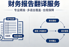 集团公司年度财务报告翻译 集团年报专业翻译-九九译