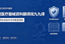 医疗器械 CER 报告翻译 欧盟 MDR 认证找九九译-九九译