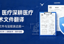 CE 医疗器械技术文件翻译 九九译深耕医疗法规翻译-九九译